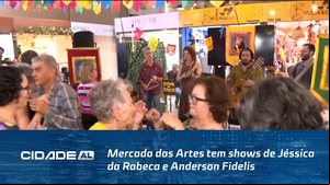 Mercado das Artes tem shows de Jessica da Rabeca e Anderson Fidelis aberto ao público